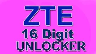 Code to unlock zte phone